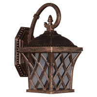 Уличный настенный светильник Reluce 09017-0.2-001SW BKG