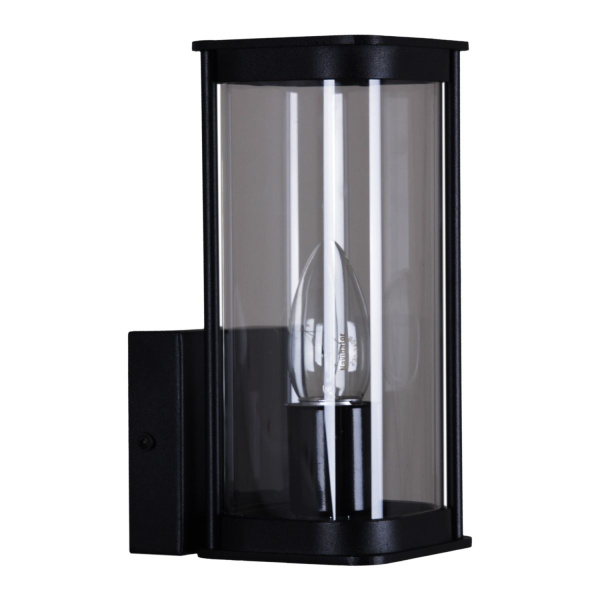 Уличный настенный светильник Reluce 08337-9.2-001JH E27 BK RLOS