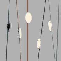 Трековый однофазный светильник Denkirs Belty Flow DK5567-WH+BK