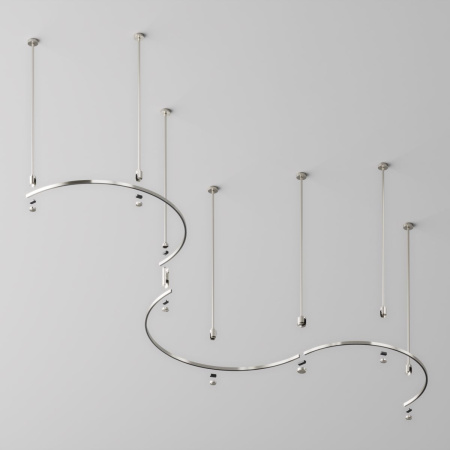 Шинопровод магнитный накладной/подвесной Maytoni Flarity TRX154-SR-D650-PT