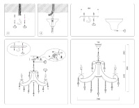 Подвесная люстра Ambrella Light Classic TR4917