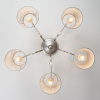 Потолочная люстра Eurosvet 60065/5 серебро