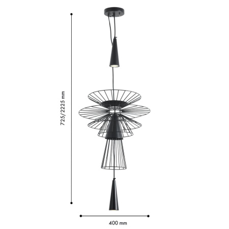 Подвесной светильник Favourite Ardor 4838-2P