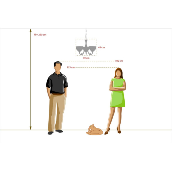 Подвесная люстра MW-Light Олимп 318011103