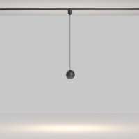 Трековый подвесной магнитный светильник Maytoni Sfera TR165-1-8W3K-M-B