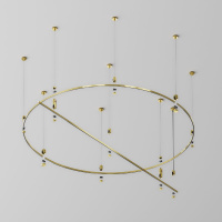 Шинопровод накладной/подвесной Maytoni Flarity TRX154-2SR-D1500-BS