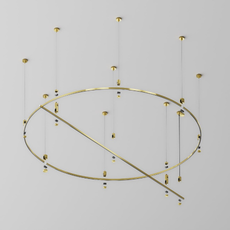 Шинопровод накладной/подвесной Maytoni Flarity TRX154-2SR-D1500-BS