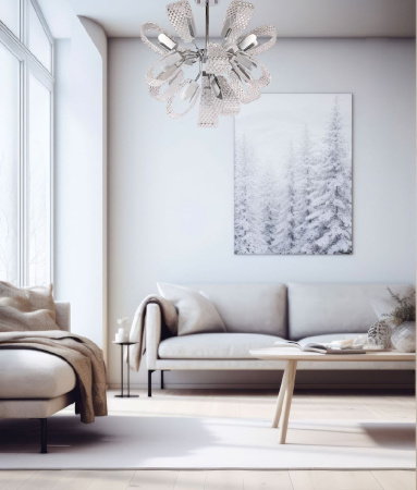 Люстра на штанге De Markt Бриз 111019015