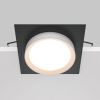 Встраиваемый светильник Maytoni Technical Hoop DL086-GX53-SQ-BW