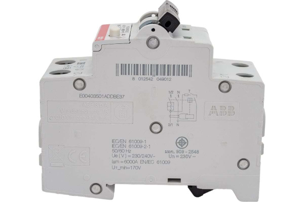 Дифференциальный автомат ABB DS201 C25A 30mA тип АС