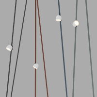 Трековый однофазный светильник Denkirs Belty Spot DK5543-WH+BK