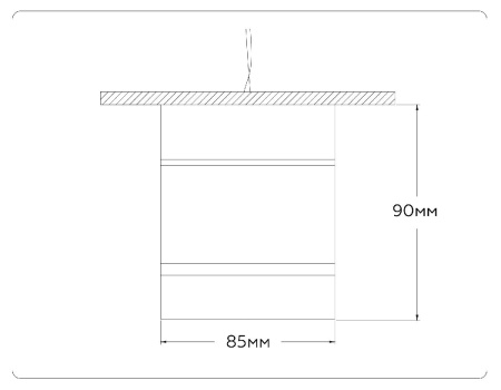 Накладной спот Ambrella Light Move Techno Spot TA1444