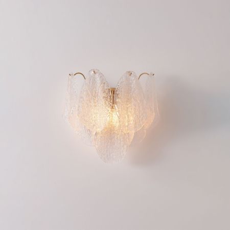 Настенный светильник Crystal Lux EMILIA AP2 BRASS