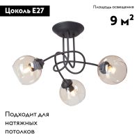 Потолочная люстра Vitaluce V43090-13/3PL