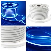Светодиодный неон мини Apeyron 220В 5,5Вт/м smd2835 120д/м IP65 50м синий 17-35