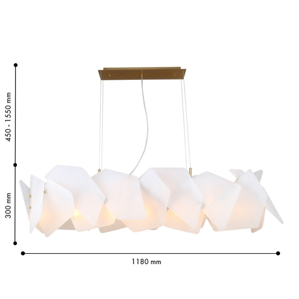 Подвесная люстра Favourite Lanvin 4725-12P