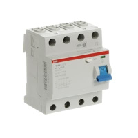 УЗО ABB селективное F204 A S-40/0.1 40А 100mA (тип-А)