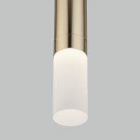 Подвесной светодиодный светильник Eurosvet Axel 50210/1 LED золото