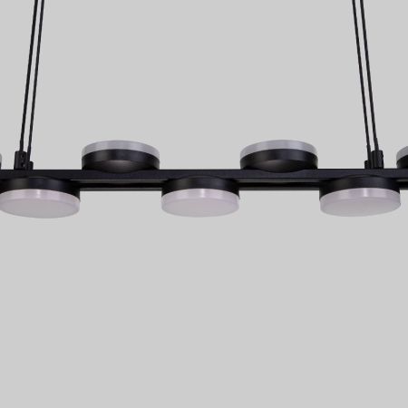 Подвесная люстра Eurosvet Tapioca 90332/17 черный a068076