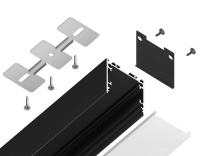 Алюминиевый профиль Ambrella Light Profile System GP2500BK