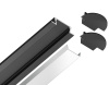 Алюминиевый встраиваемый профиль Ambrella Light Alum Profile GP1001BK