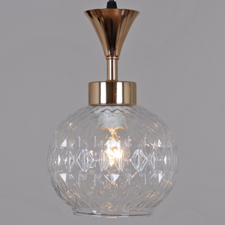 Подвесной светильник Reluce 10080-0.9-03 BK+FG