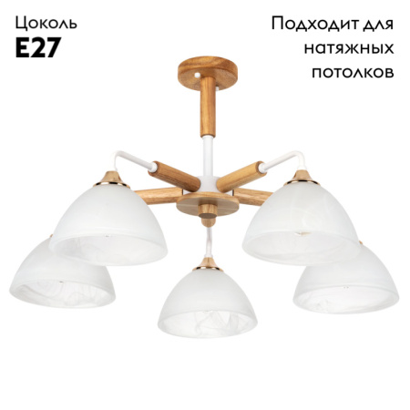 Люстра на штанге Arte Lamp Matthew A5032PL-5BR