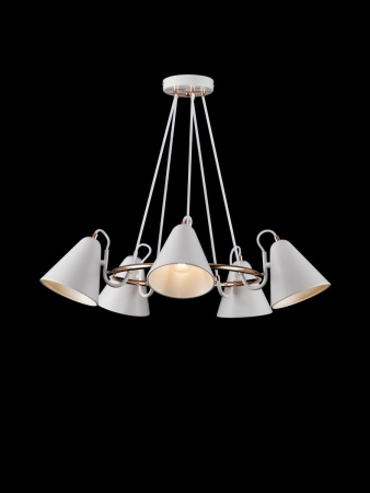 Подвесная люстра Freya Falke Market FR8001PL-05WG