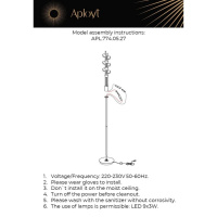 Торшер Aployt Delfin APL.774.05.27