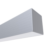 Профиль П-образный подвесной Apeyron ширина ленты до 40мм (рассеиватель, заглушки - 2шт) 08-25