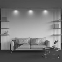 Потолочный светильник Maytoni Technical Calipso C106CL-GX53-W