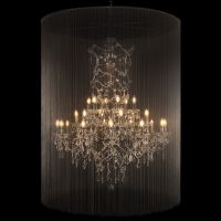 Подвесная люстра Loft IT Vaille Crystal 10450/1200