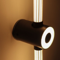 Настенный светильник Arte Lamp Atmos A3616AL-1BK