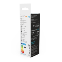 Светодиодная филаментная лампа Gauss Basic Filament E14 4,5W 4100K 1035125