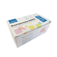 Контроллер для светодиодной ленты RGBW Apeyron 72Вт 12-24В 4*15A/канал IP20 пульт, DC-коннектор для входа, 5-игольчатый коннектор для выхода 04-29