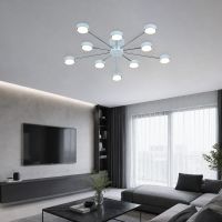 Потолочная люстра Escada Luminix 120008/10R White/Chrome ES0000097