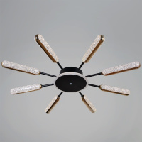 Потолочная люстра Reluce 08290-0.3-08 BK+GD