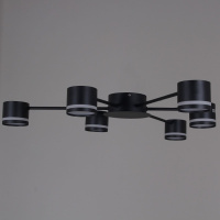 Потолочная люстра Reluce 06730-0.3-06 GX53 BK