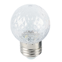 Лампа светодиодная Feron LB-385 шар прозрачный E27 1W 230V 6400K 52176