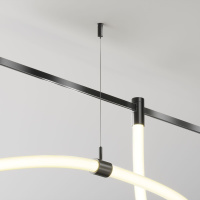 Потолочный коннектор с тросовым подвесом Maytoni Technical Tau TRA154CSW-1B