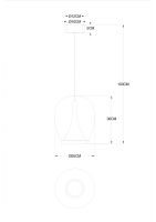 Подвесной светодиодный светильник Divinare Campo 5875/09 SP-20