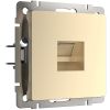 Розетка Ethernet RJ-45 шампань WL11-RJ-45 Werkel