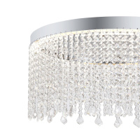 Потолочная люстра Indigo Diluvio 12055/1P Chrome V000192L