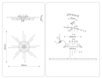 Потолочный светильник Ambrella Light Comfort LineTech FL6276