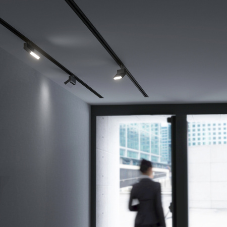 Трековый светодиодный светильник Elektrostandard Arda a057435 черный