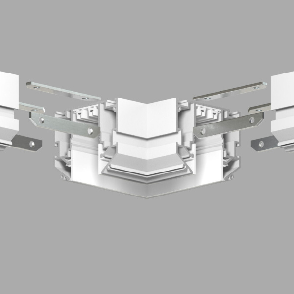 Угловой элемент 90° Denkirs Smart One TR2026-WH