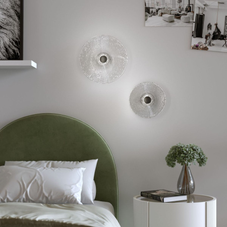 Настенный светильник Eurosvet Titania 40033/1 LED черный a070271