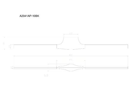 Настенный светильник Arte Lamp Gacrux A2041AP-10BK