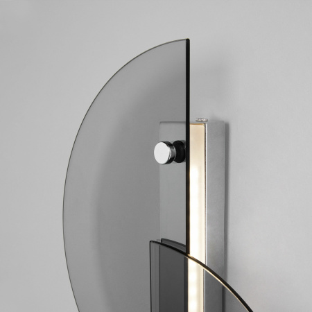 Настенный светодиодный светильник Eurosvet Colour 40160 LED дымчатый