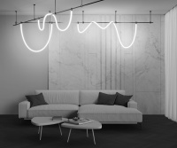 Трековый магнитный светильник Maytoni Technical Tau Flarity TR154-1-27W4K-B